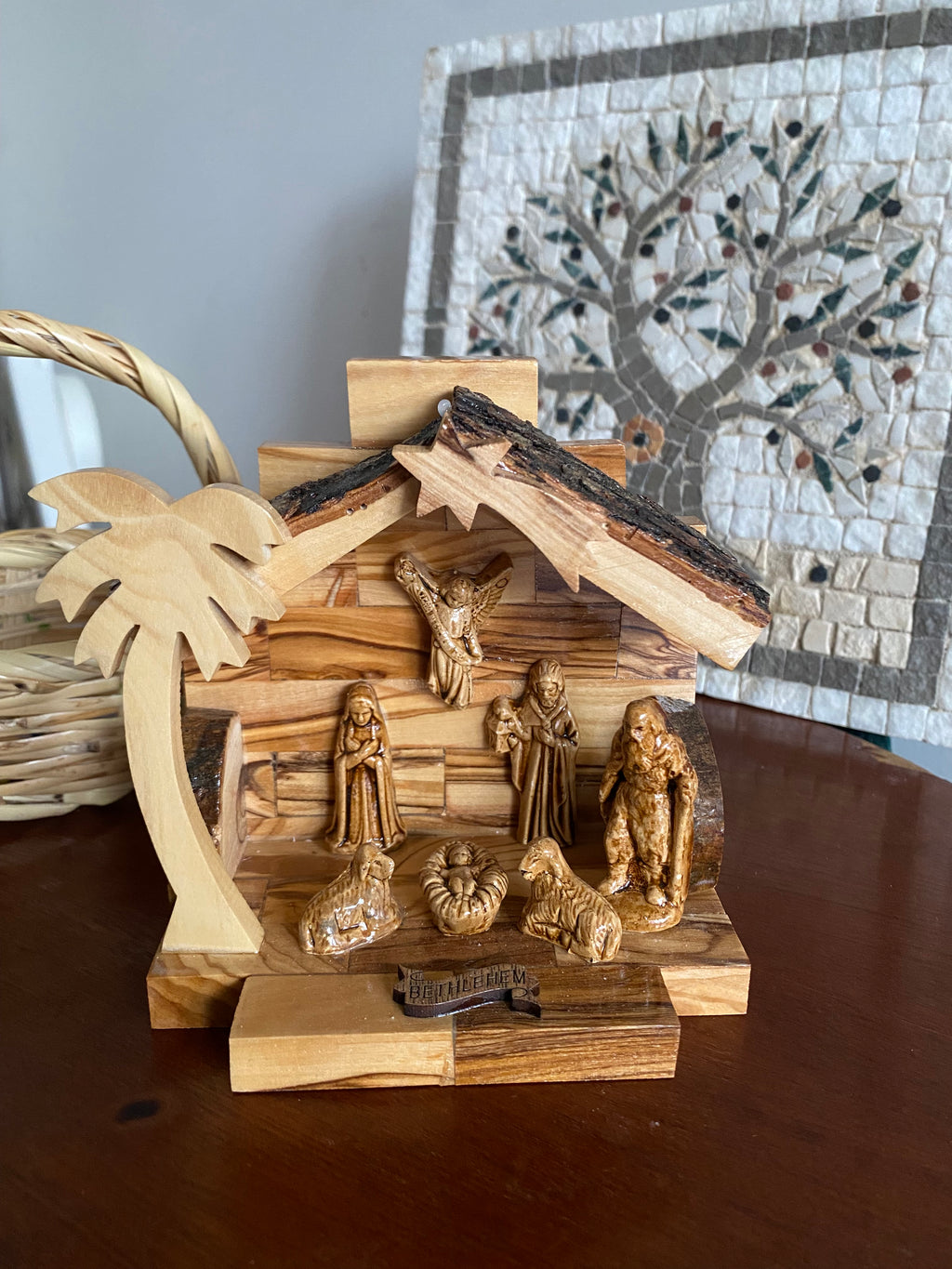 Crèches artisanales Grand format- sans musique 