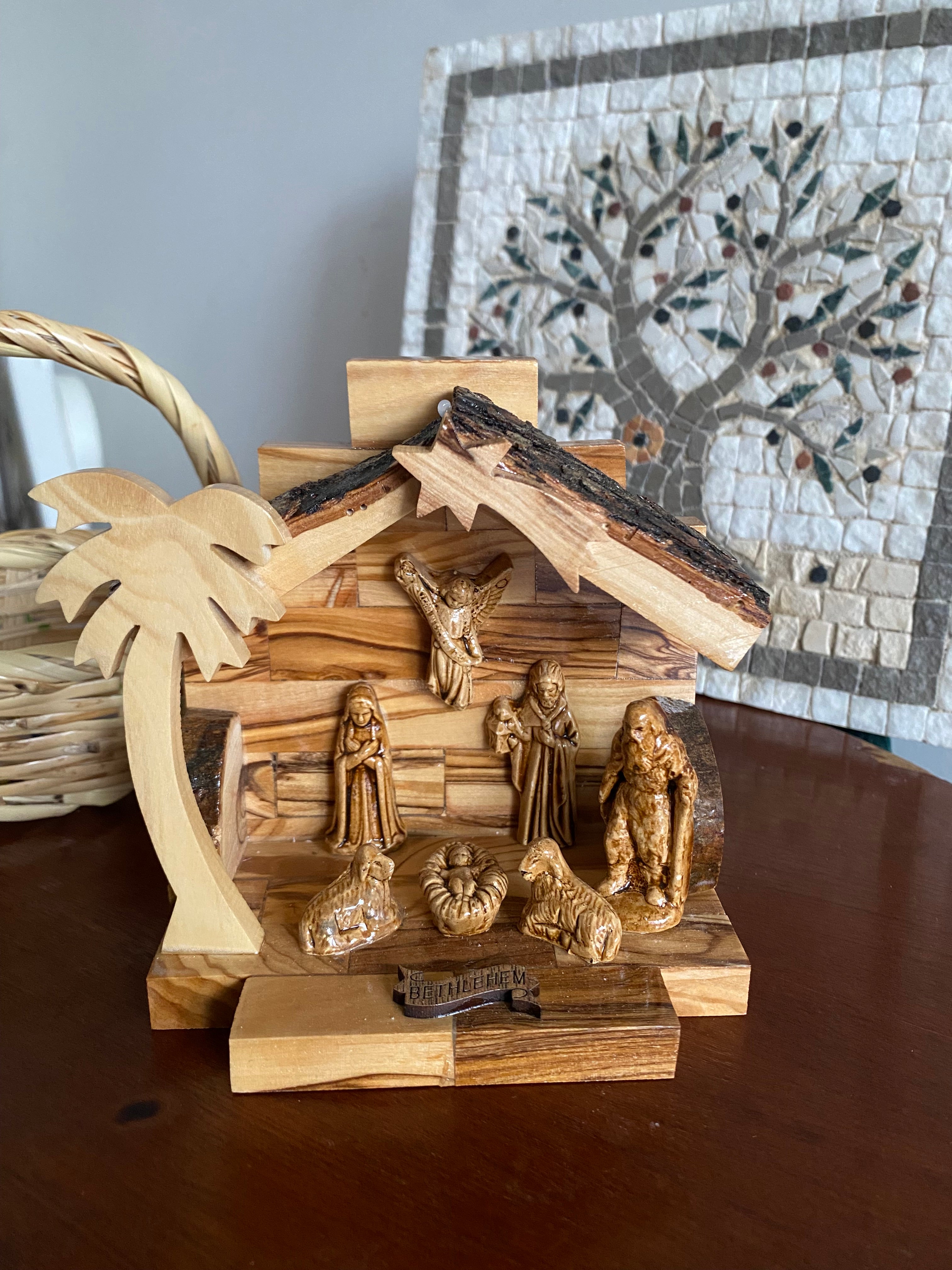 Crèches artisanales Grand format- sans musique 