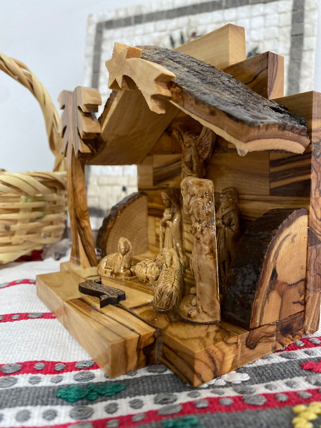 Crèches artisanales Grand format- sans musique 