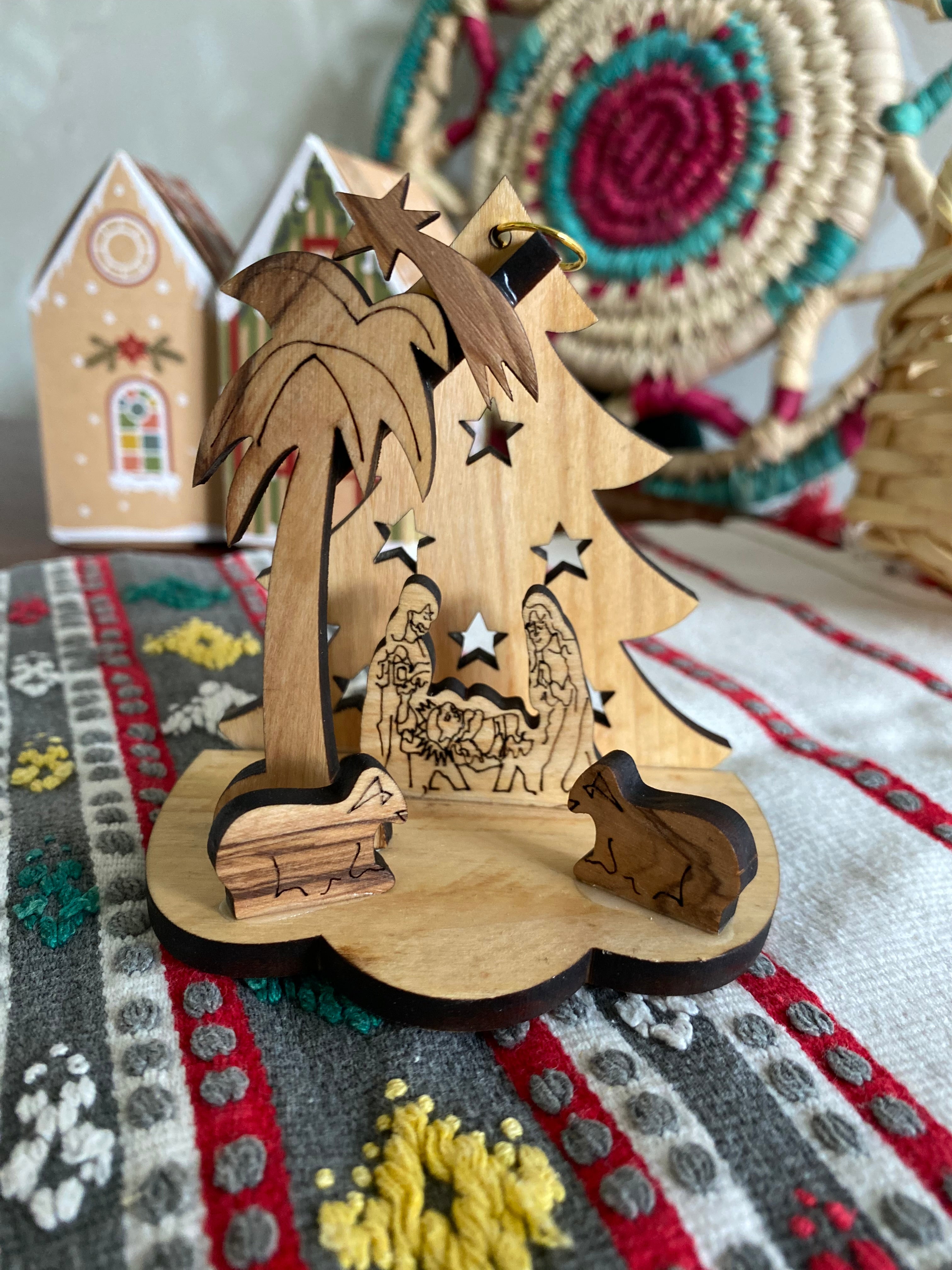 Crèches artisanales petit à moyen format