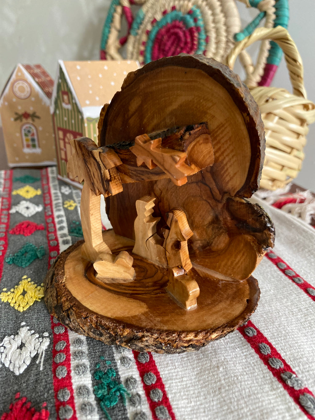 Crèches artisanales petit à moyen format